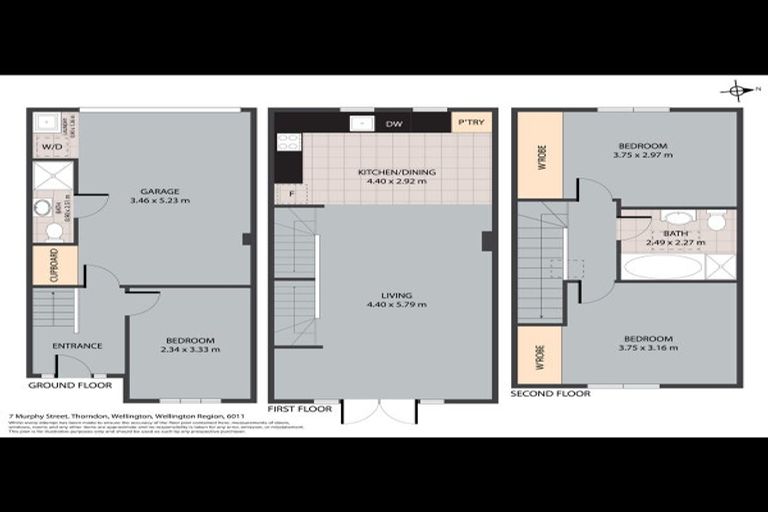 Photo of property in 7 Murphy Street, Thorndon, Wellington, 6011