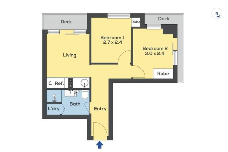 Photo of property in The Volt Apartments, 1025/430 Queen Street, Auckland Central, Auckland, 1010