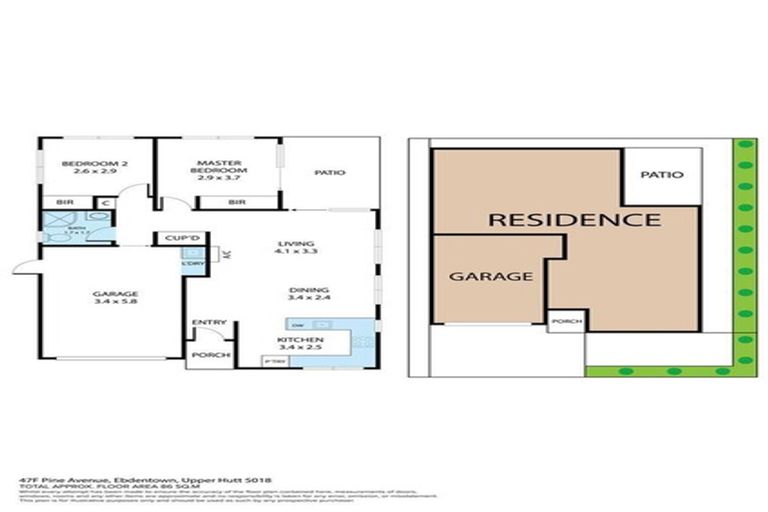 Photo of property in 47f Pine Avenue, Ebdentown, Upper Hutt, 5018