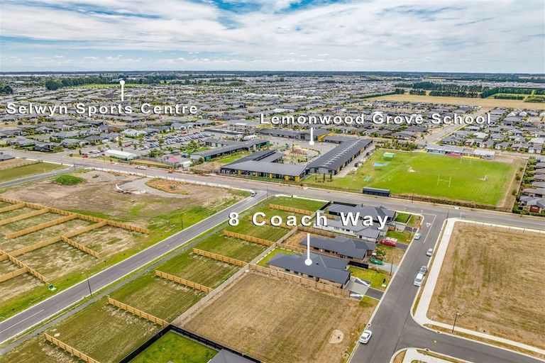 Photo of property in 8 Coach Way, Rolleston, 7614