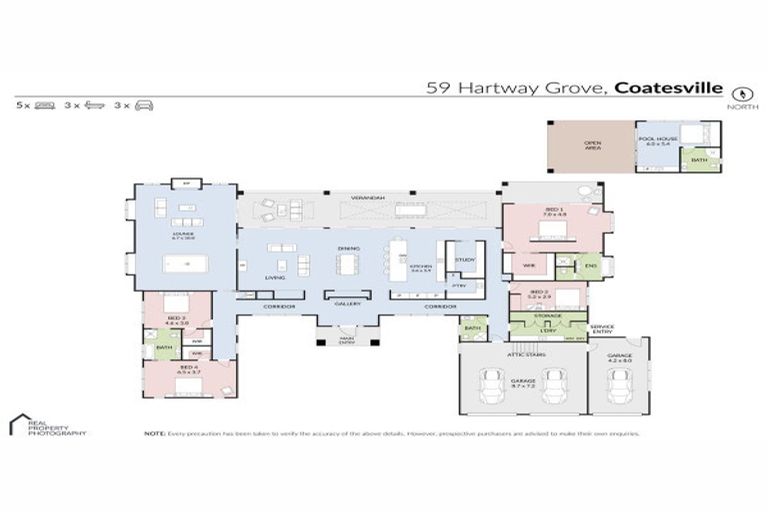 Photo of property in 59 Hartway Grove, Coatesville, Albany, 0792