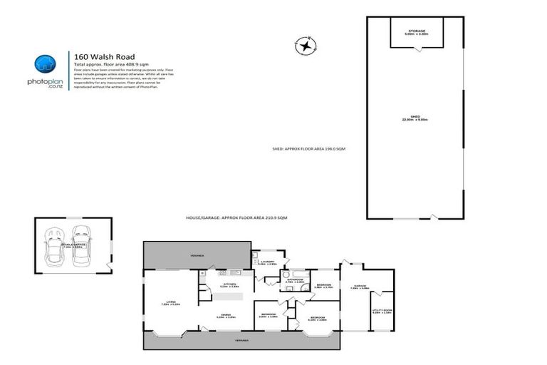 Photo of property in 160 Walsh Road, Whatawhata, Hamilton, 3290