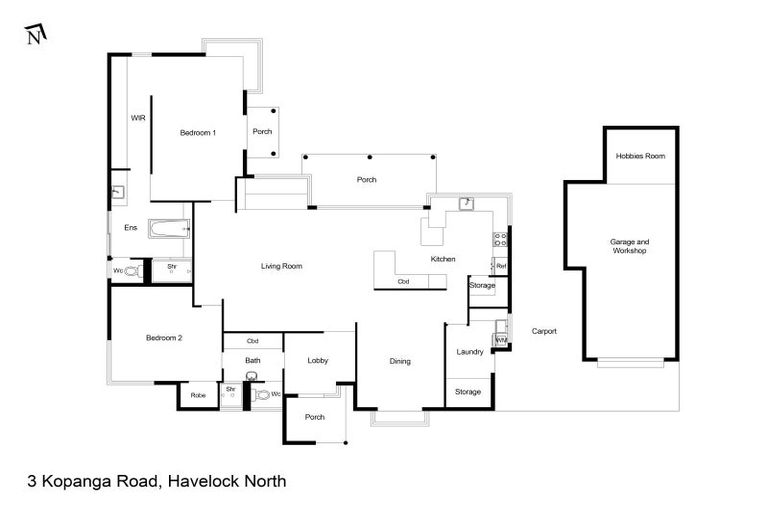 Photo of property in 3 Kopanga Road, Havelock North, 4130
