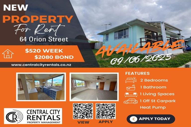 Photo of property in 64 Orion Street, Sunnybrook, Rotorua, 3015