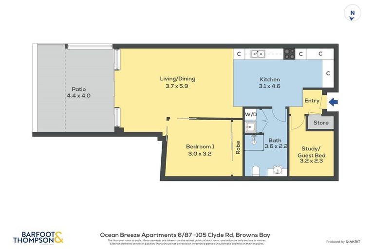 Photo of property in 6107/87 Clyde Road, Browns Bay, Auckland, 0630