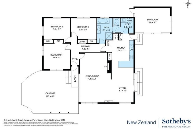 Photo of property in 6 Cruickshank Road, Clouston Park, Upper Hutt, 5018