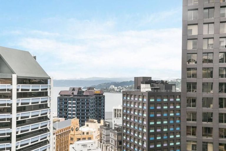 Photo of property in Orange Apartments/victoria Centr, 905/169 The Terrace, Wellington Central, Wellington, 6011