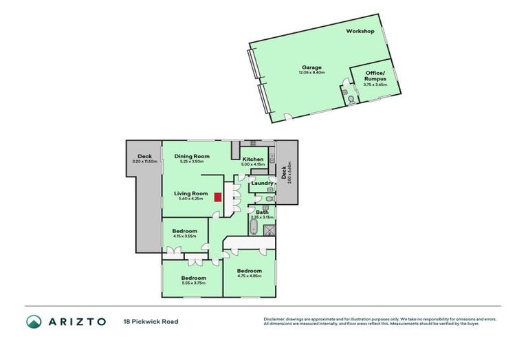 Photo of property in 18 Pickwick Road, Otamatea, Whanganui, 4571