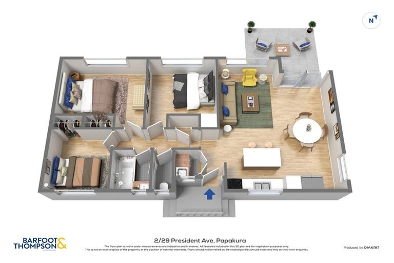 Photo of property in 29a President Avenue, Papakura, 2110