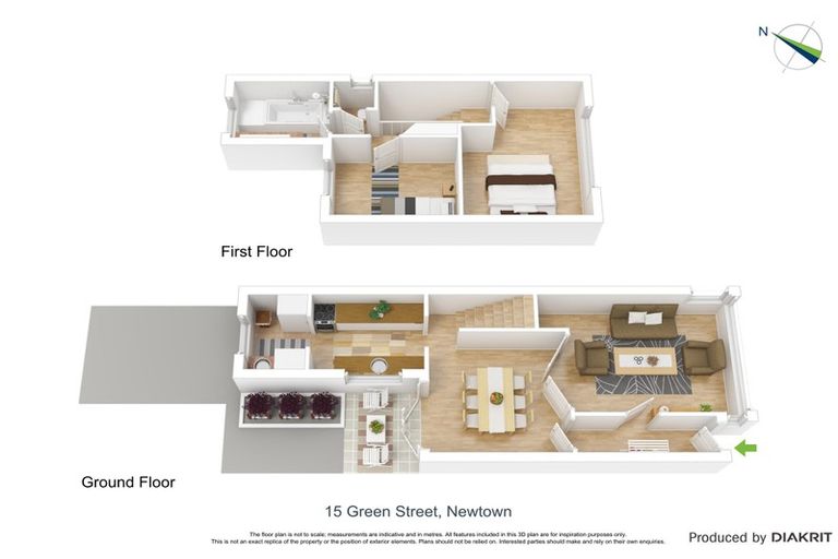 Photo of property in 15 Green Street, Newtown, Wellington, 6021