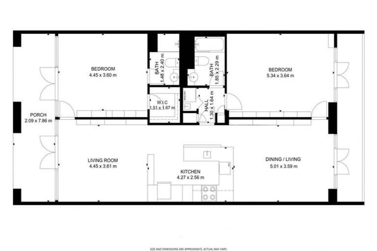 Photo of property in Sanctum Apartment, 10 Ebor Street, Te Aro, Wellington, 6011