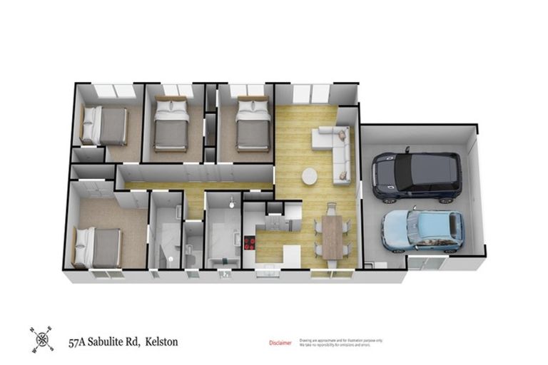 Photo of property in 57a Sabulite Road, Kelston, Auckland, 0602