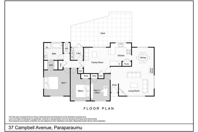 Photo of property in 37 Campbell Avenue, Paraparaumu, 5032