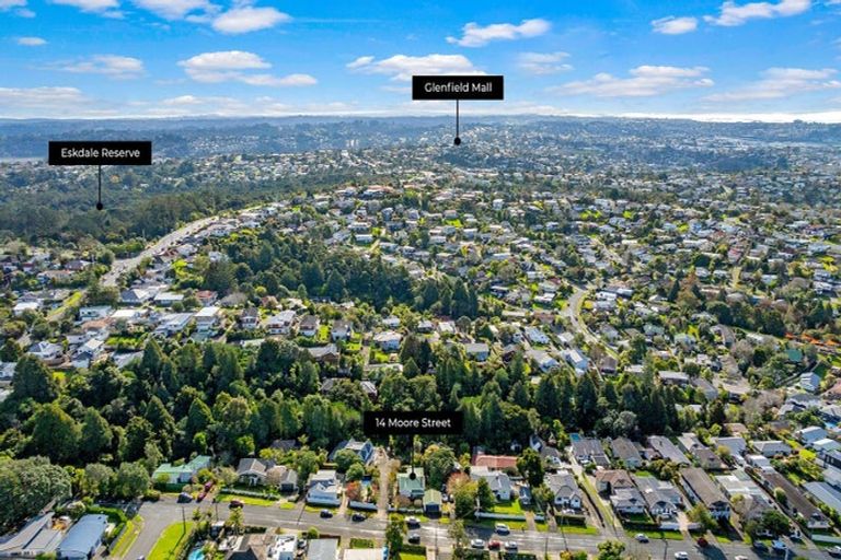 Photo of property in 14 Moore Street, Hillcrest, Auckland, 0627