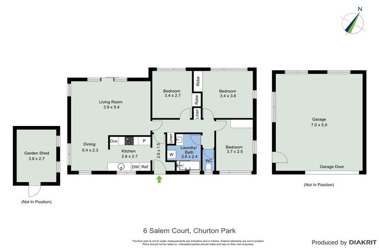 Photo of property in 6 Salem Court, Churton Park, Wellington, 6037