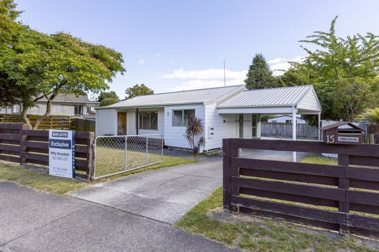 Photo of property in 15 Kiddle Drive, Hilltop, Taupo, 3330