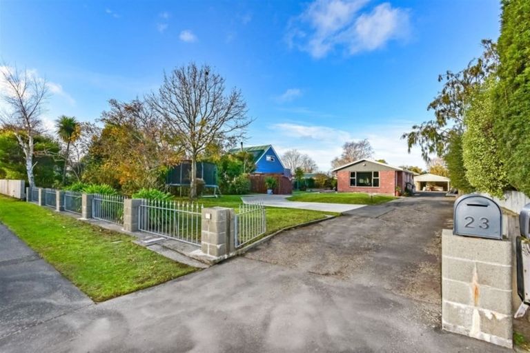 Photo of property in 23 Leeston Road, Springston, 7616
