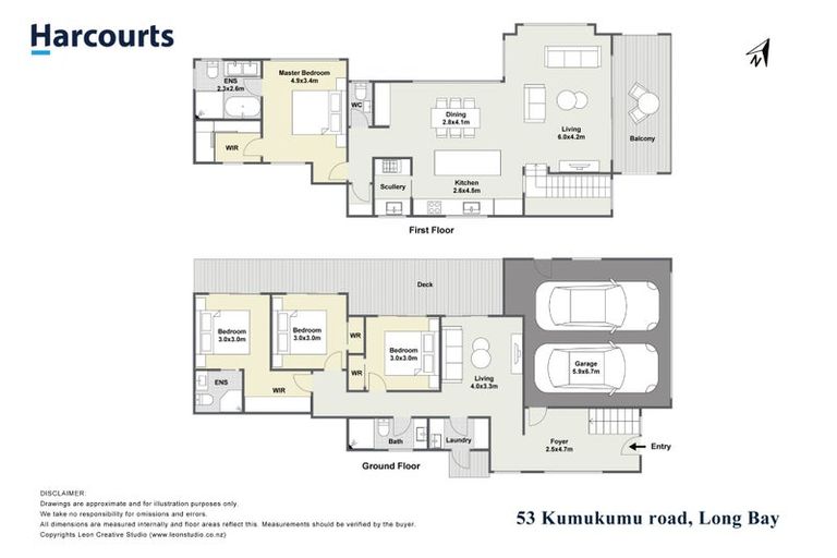 Photo of property in 53 Kumukumu Road, Long Bay, Auckland, 0630