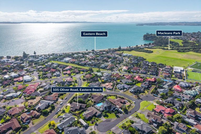 Photo of property in 105 Oliver Road, Eastern Beach, Auckland, 2012