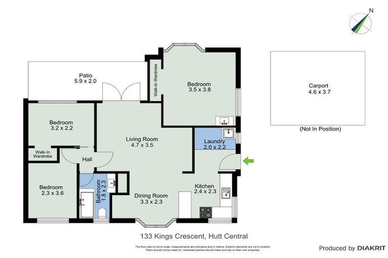 Photo of property in 133 Kings Crescent, Hutt Central, Lower Hutt, 5010