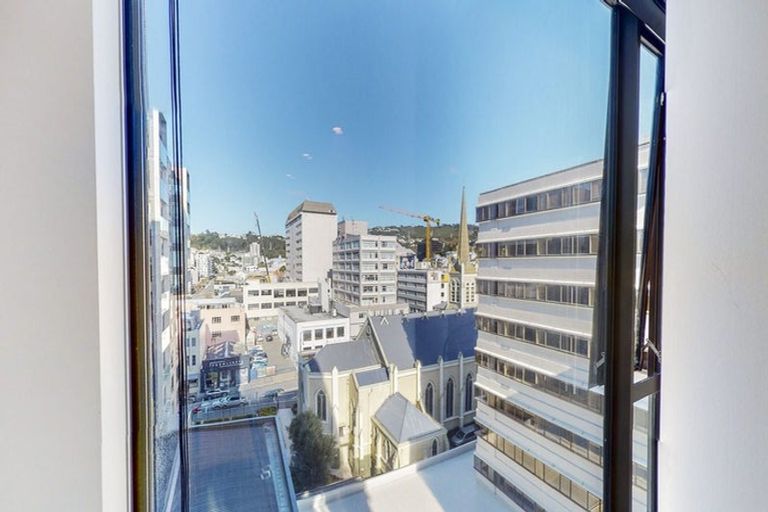 Photo of property in Pinnacle Apartments, W806/160 Victoria Street, Te Aro, Wellington, 6011