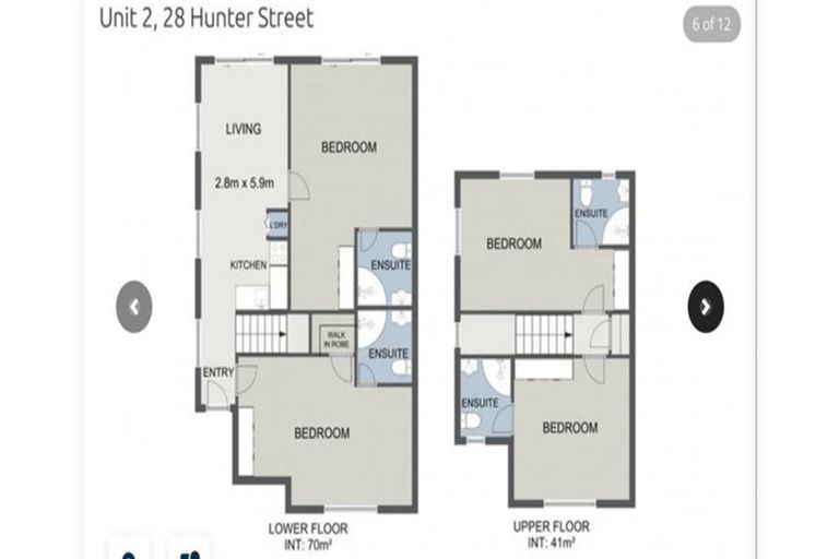 Photo of property in 2/28 Hunter Street, Hamilton Lake, Hamilton, 3204