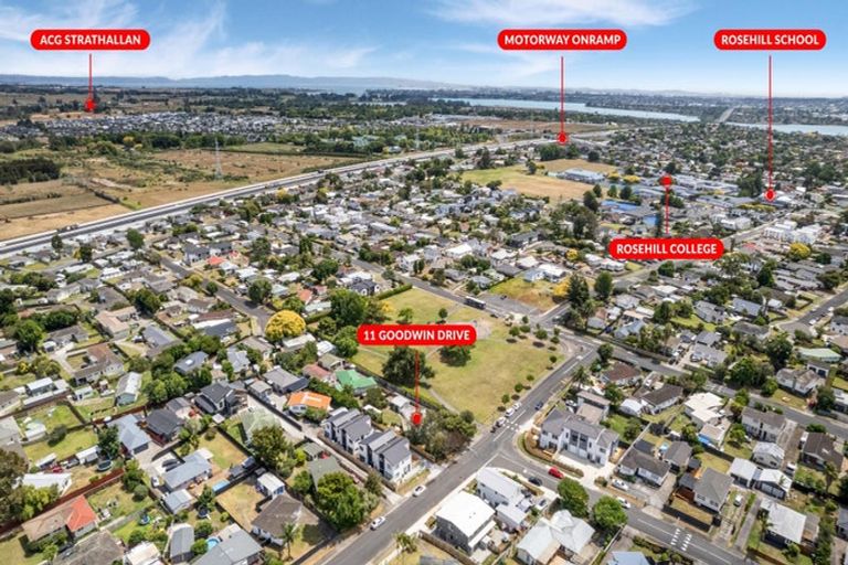 Photo of property in 11 Goodwin Drive, Rosehill, Papakura, 2113