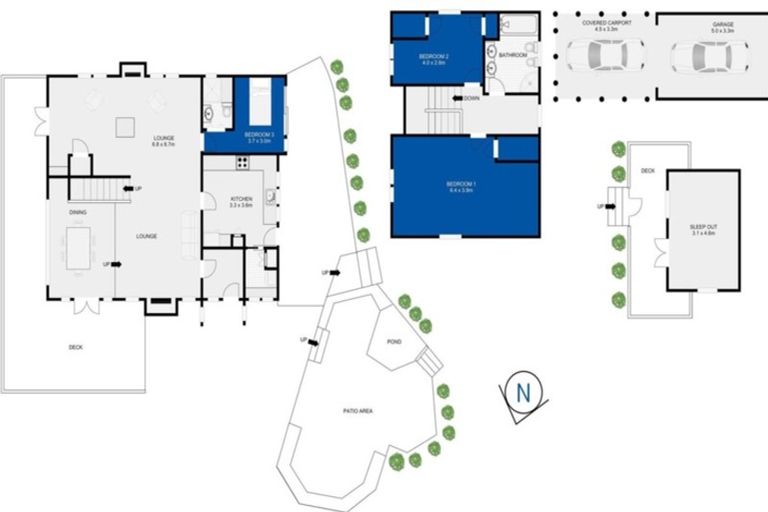 Photo of property in 552 Scenic Drive, Waiatarua, Auckland, 0612