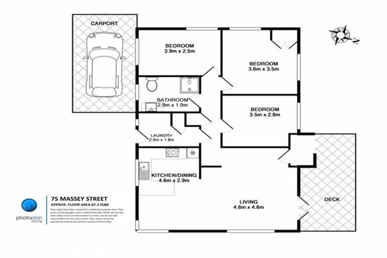 Photo of property in 75 Massey Street, Frankton, Hamilton, 3204