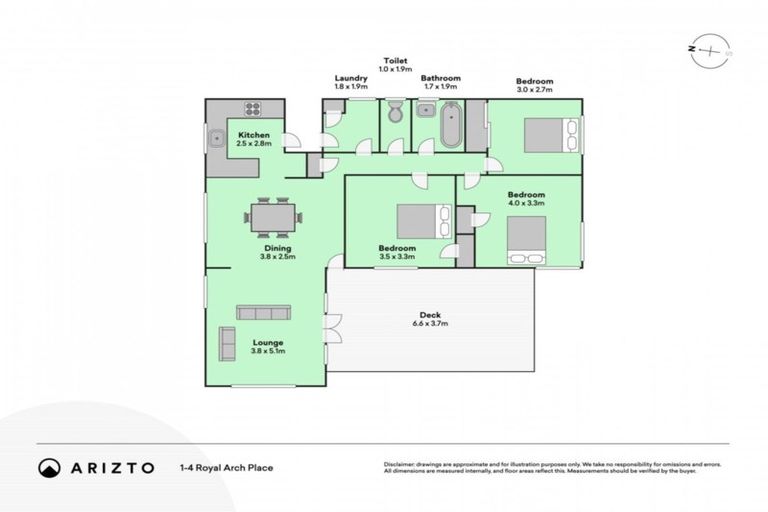 Photo of property in 1/4 Royal Arch Place, Rosehill, Papakura, 2113