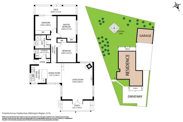 Photo of property in 19 Hardie Grove, Featherston, 5710