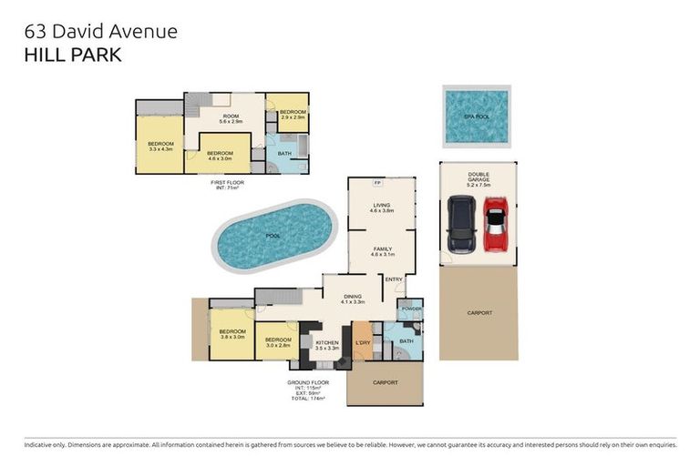 Photo of property in 63 David Avenue, Hillpark, Auckland, 2102