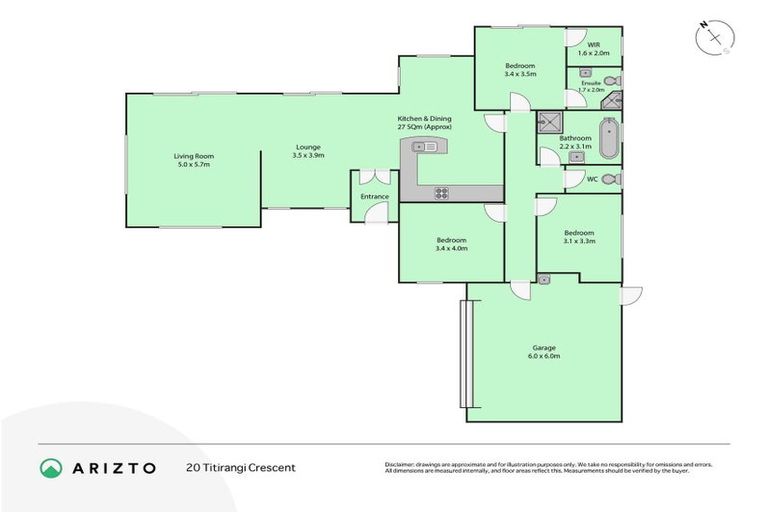 Photo of property in 20 Titirangi Crescent, Parklands, Christchurch, 8083