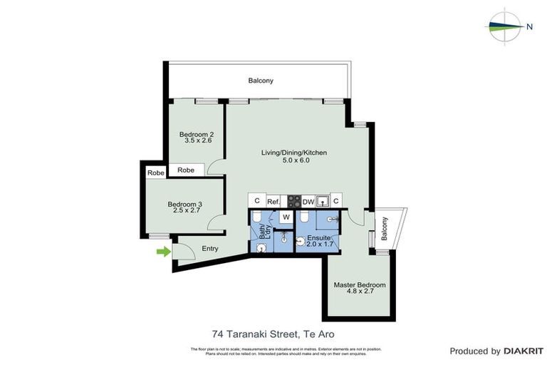 Photo of property in Soho Apartments, 1512/74 Taranaki Street, Te Aro, Wellington, 6011