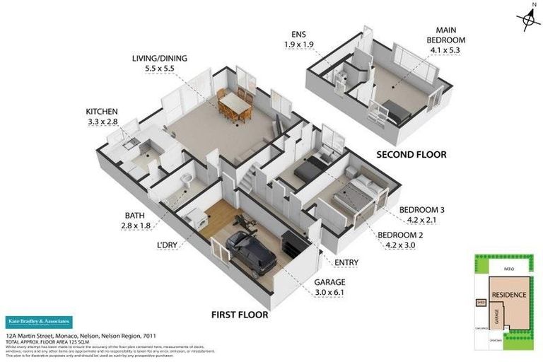 Photo of property in 12a Martin Street, Monaco, Nelson, 7011