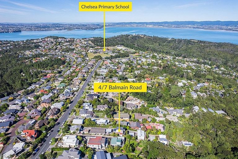 Photo of property in 4/7 Balmain Road, Birkenhead, Auckland, 0626