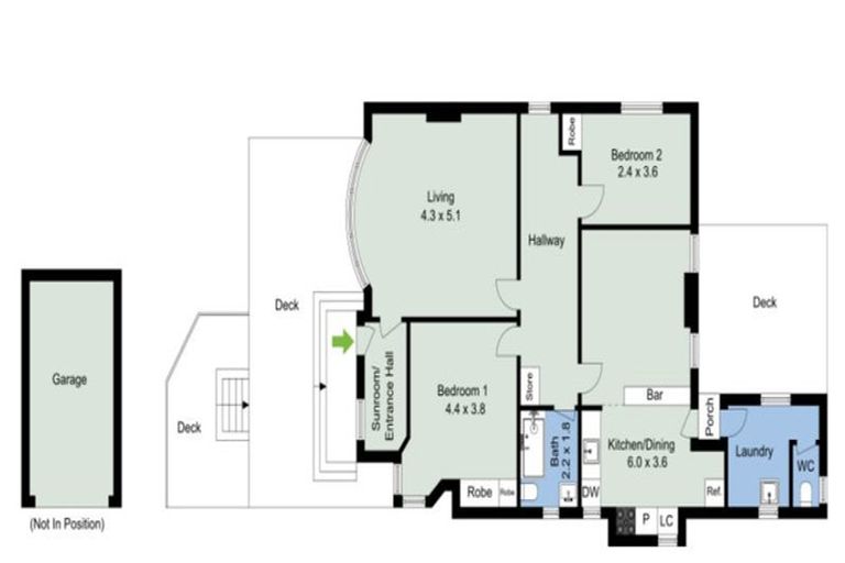 Photo of property in 13 Townsend Road, Miramar, Wellington, 6022