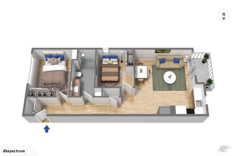 Photo of property in 510/22 Library Lane, Albany, Auckland, 0632