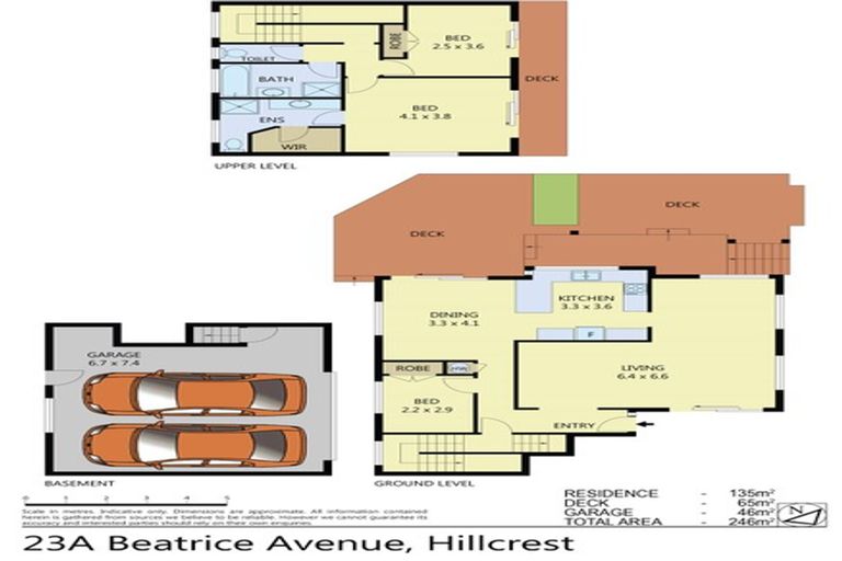 Photo of property in 2/23 Beatrice Avenue, Hillcrest, Auckland, 0627