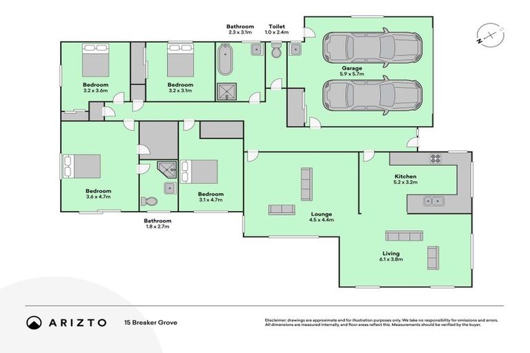 Photo of property in 15 Breaker Grove, Waiuku, 2123