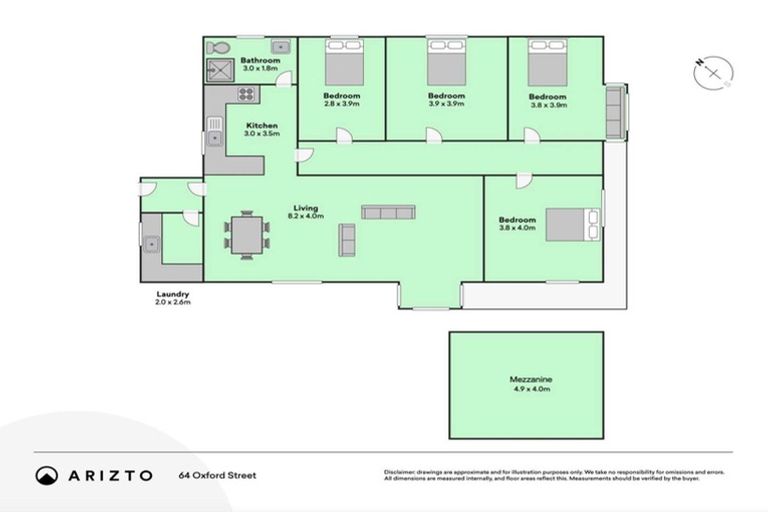 Photo of property in 64 Oxford Street, South Dunedin, Dunedin, 9012