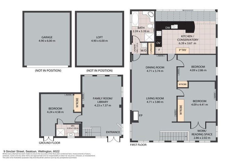 Photo of property in 9 Sinclair Street, Seatoun, Wellington, 6022