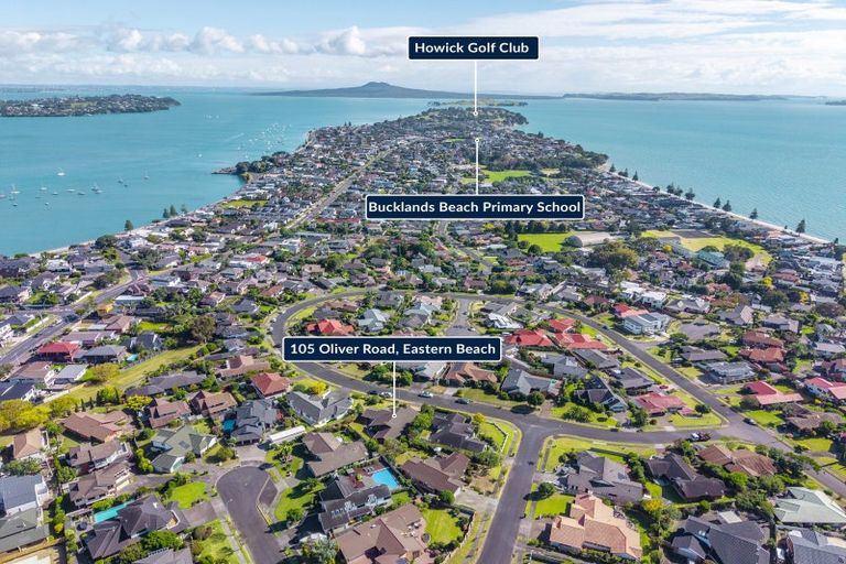 Photo of property in 105 Oliver Road, Eastern Beach, Auckland, 2012