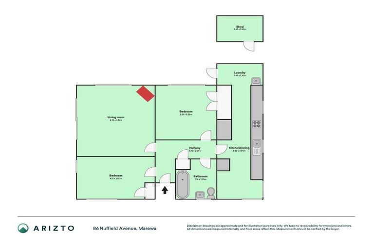 Photo of property in 86 Nuffield Avenue, Marewa, Napier, 4110