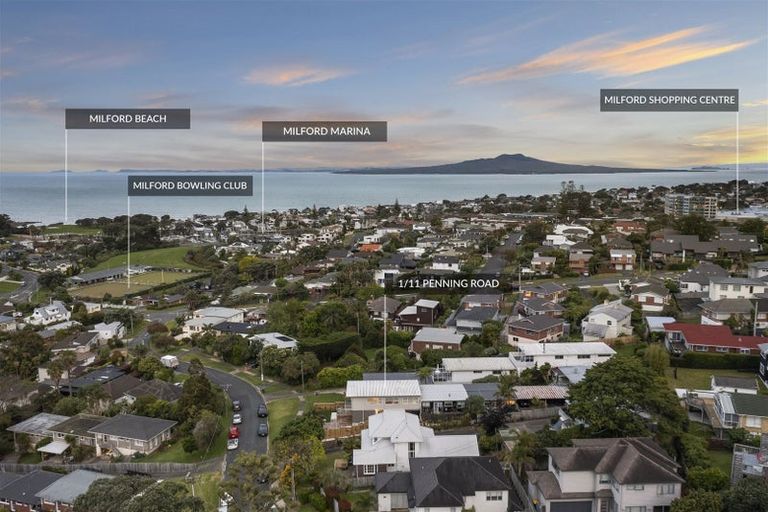 Photo of property in 1/11 Penning Road, Milford, Auckland, 0620