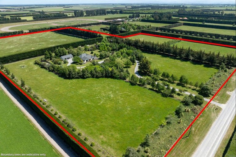 Photo of property in 1155 Hoskyns Road, Kirwee, Christchurch, 7671