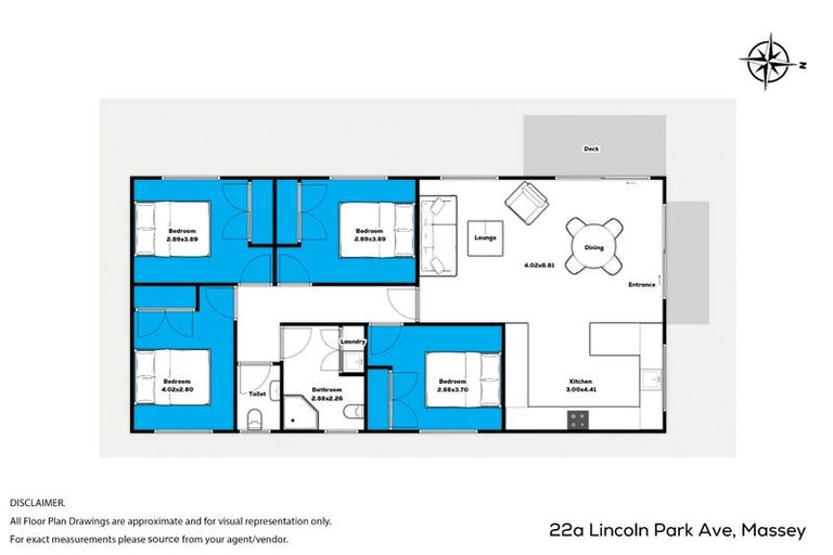 Photo of property in 22a Lincoln Park Avenue, Massey, Auckland, 0614