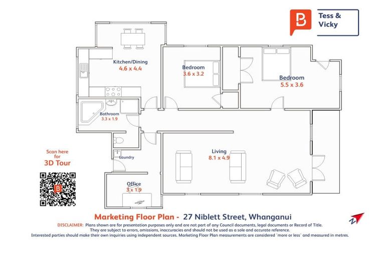 Photo of property in 27 Niblett Street, Whanganui, 4500