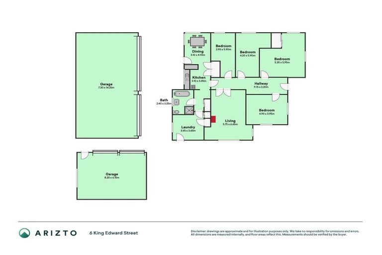 Photo of property in 6 King Edward Street, Eltham, 4322