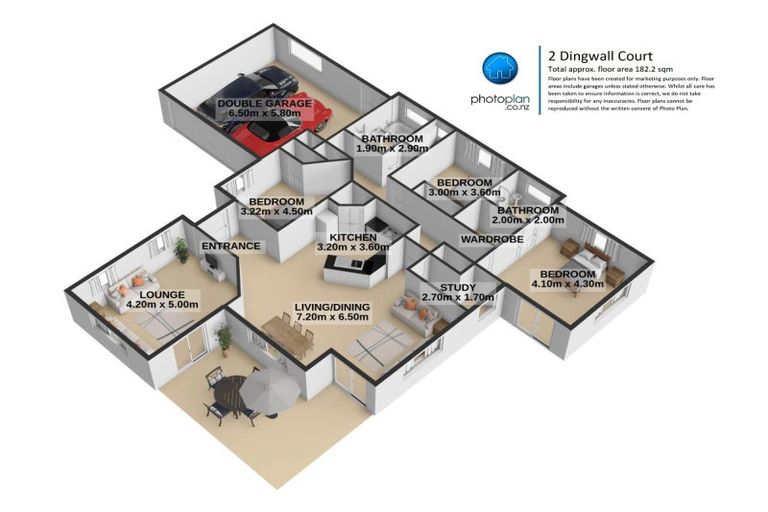 Photo of property in 2 Dingwall Court, Rototuna, Hamilton, 3210